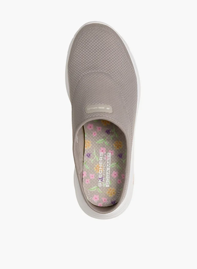 SKECHERS Women Go Walk 8 Slip-On Mules Sneakers